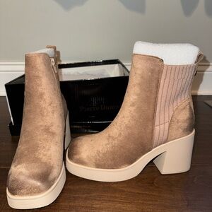 Pierre Dumas Women's Brown Heeled Boots